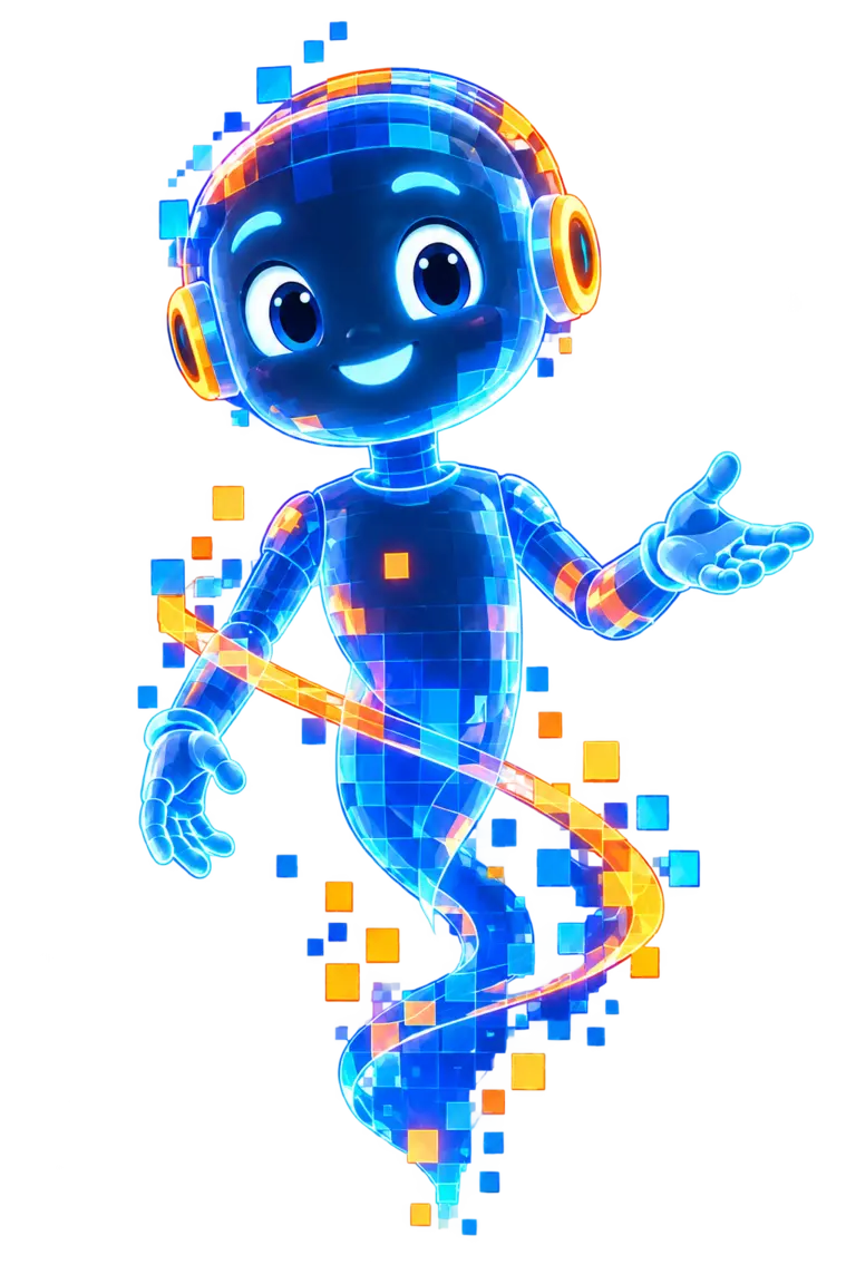 Digi, the Discovery Path visual guide